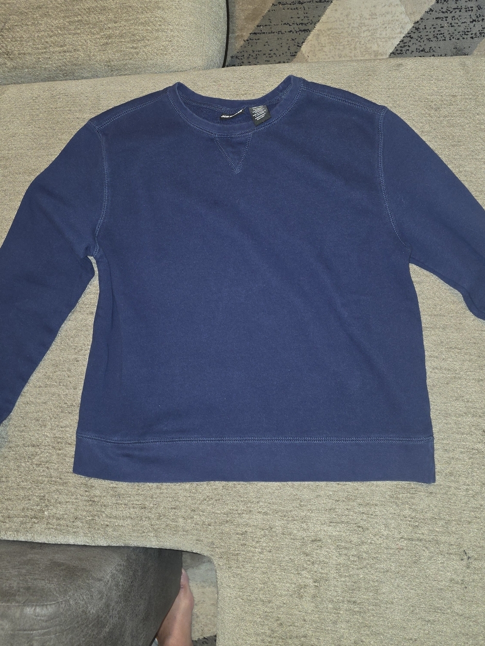 Joe Boxer Navy Blue Crewneck Sweatshirt Medium